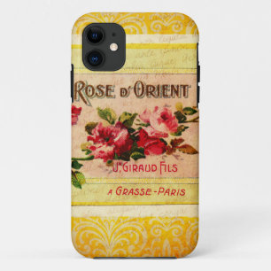 Vintages Französisches Parfüm-Label iPhone 11 Hülle