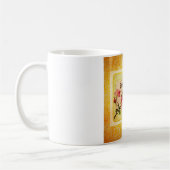 Vintages Französisches Parfüm-Label Kaffeetasse (Links)