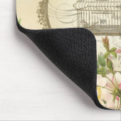 Vintages französisches Pfau mousepad (Ecke)