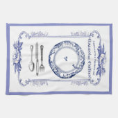 Vintages französisches Platten- u. Handtuch (Horizontal)