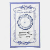 Vintages französisches Platten- u. Handtuch (Vertikal)