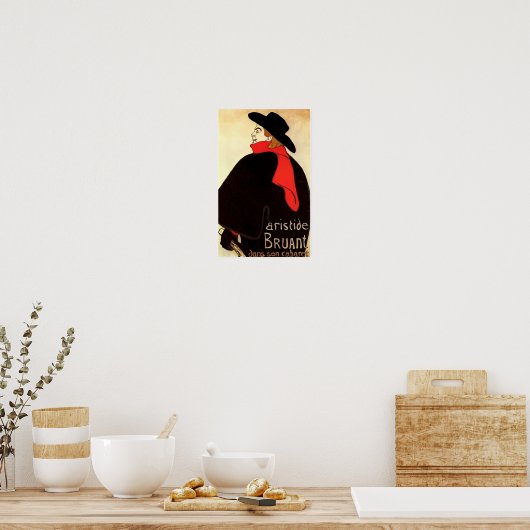 Vintages französisches Poster (Küche)