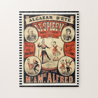 Vintages französisches Poster "Le Spleen" Jigsaw P Puzzle