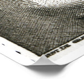 Vintages französisches Reiseplakat Poster (Ecke)