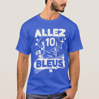 Vintages französisches Retro Grunge France Allez l T-Shirt