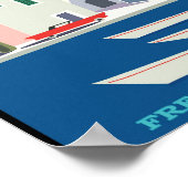 Vintages französisches Riveria Travel Poster (Ecke)