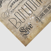 Vintages französisches Rooster de Paris Decoupage Seidenpapier (Detail)