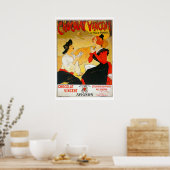 Vintages Französisches Schokoladenposter Poster (Küche)