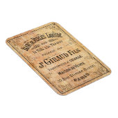 Vintages französisches Schönheitslabel Magnet (Rechte Seite)