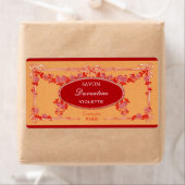 Vintages französisches Seifenetikett - Rechteck (Insitu)