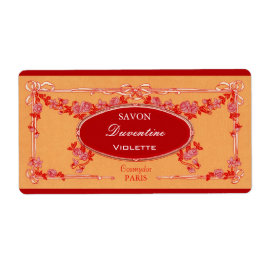 Vintages französisches Seifenetikett - Rechteck