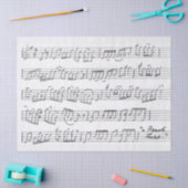 Vintages französisches Song Sheet Music Decoupage Seidenpapier (Basteln)