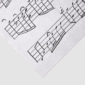 Vintages französisches Song Sheet Music Decoupage Seidenpapier (Detail)