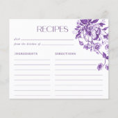 Vintages französisches Toile Floral Brautparty Rez (Vorderseite)