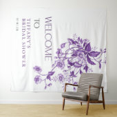 Vintages französisches Toile Lila Brautparty Wandteppich (Beispiel (Horizontal))