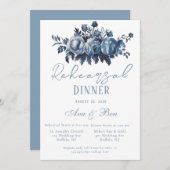 Vintages französisches Toile-Probe Einladung (Vorne/Hinten)