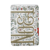 Vintages französisches Weihnachtsgeschenk-Weihnach Badematte (Vorderseite Vertikal)