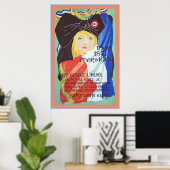 Vintages französisches Weltkriegsposter Poster (Heimbüro)