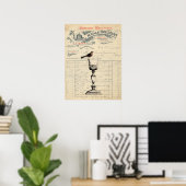 Vintages französisches Wine Themed Poster (Heimbüro)