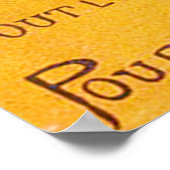 Vintages Französisches WW1. Poster (Ecke)