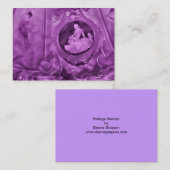 Vintages Frauen-ATC aceo Visitenkarte (Vorne/Hinten)