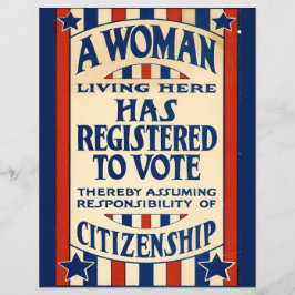 Vintages Frauensuffragette-Scrapbook