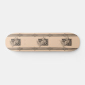 Vintages Frauentanz-Skateboard Skateboard (Horizontal)