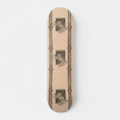 Vintages Frauentanz-Skateboard Skateboard (Vorne)