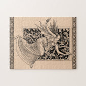 Vintages Frauentanzpuzzle Puzzle (Horizontal)