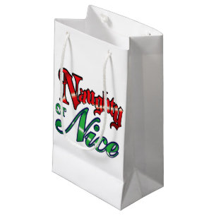 Vintages freches oder Nizza Kleine Geschenktüte