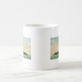 Vintages "Freiheitsstatue" Plakat. New York. Kaffeetasse (Mittel)