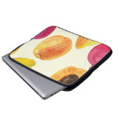 Vintages Frischobst Wasserfarbendesign Laptopschutzhülle (Vorne Knopf)