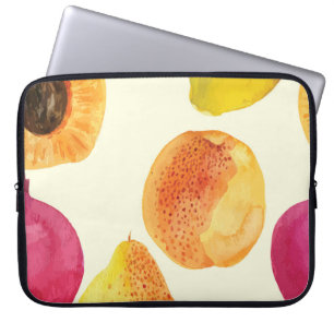 Vintages Frischobst Wasserfarbendesign Laptopschutzhülle