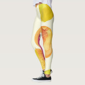 Vintages Frischobst Wasserfarbendesign Leggings (Links)