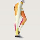 Vintages Frischobst Wasserfarbendesign Leggings (Rechts)