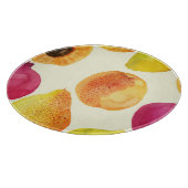 Vintages Frischobst Wasserfarbendesign Schneidebrett (Ecke)
