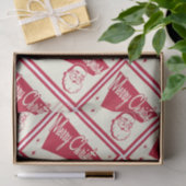 Vintages frohe seidenpapier (Geschenk)
