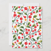 Vintages fröhliches und helles Weihnachtsfest Part (Rückseite)