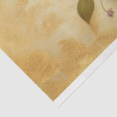 Vintages Fruchtblumenentkundungspapier Seidenpapier (Ausschnitt)