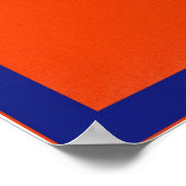 Vintages Fruchtkäfigetikett Poster (Ecke)