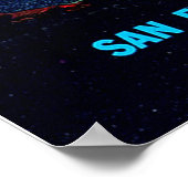 Vintages Fruchtkäfigetikett Poster (Ecke)