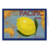 Vintages Fruchtkäseretikett (Vorderseite (Horizontal))