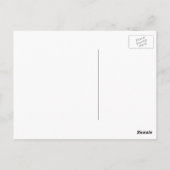 Vintages Fruchtkäseretikett Postkarte (Rückseite)