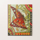 Vintages Fruchtkorb-Etikett 3 Jigsaw Puzzle (Vertikal)
