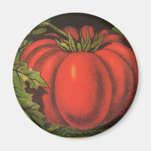Vintages Fruchtkorb-Etikett Art, Wayne Co Tomaten Magnet