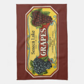 Vintages Fruchtkorb Geschirrtuch (Vertikal)