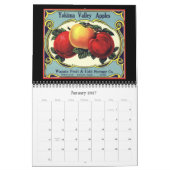 Vintages Fruchtkorb Kalender (Jan 2027)
