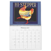Vintages Fruchtkorb Kalender (Feb 2027)