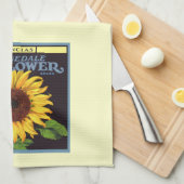 Vintages Fruchtkorb Küchentuch (Viertel Falte)