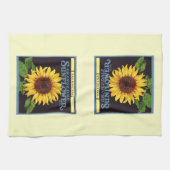 Vintages Fruchtkorb Küchentuch (Horizontal)